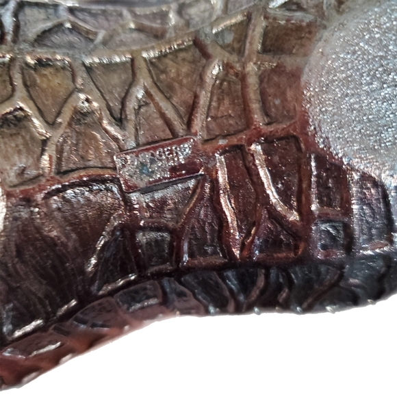 Vintage F.B. Rogers Silver-plated Peanut Shaped Lidded Bowl Japan - Picture 5 of 6